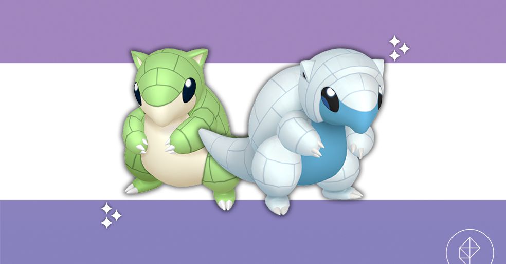 Shiny Sandshrew